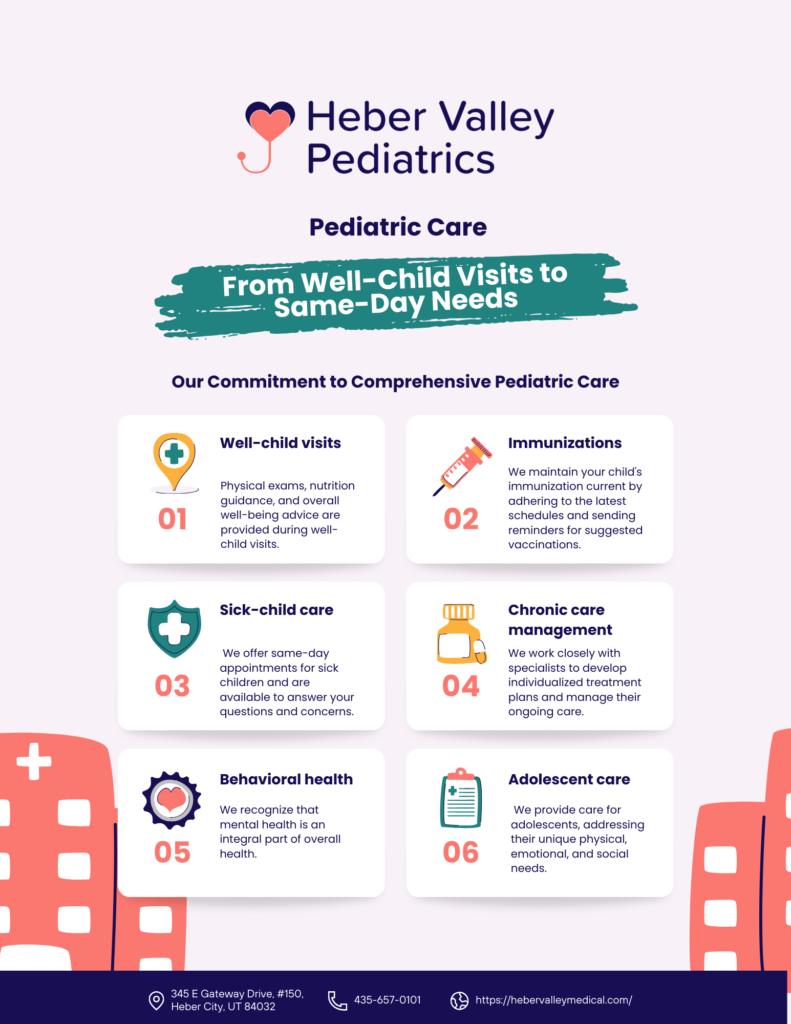 Pediatric Care in Heber from Heber Valley Pediatrics Utah