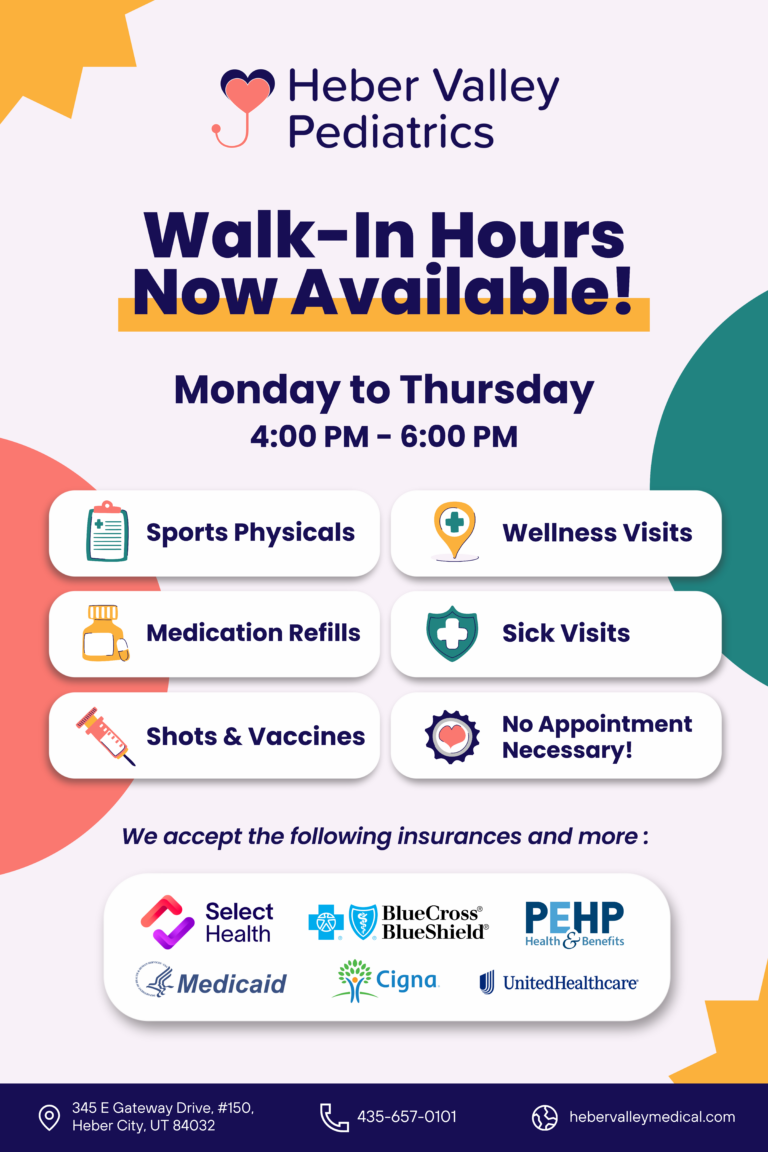 Is There a Clinic That Offers Walk-Ins in Heber City, UT?